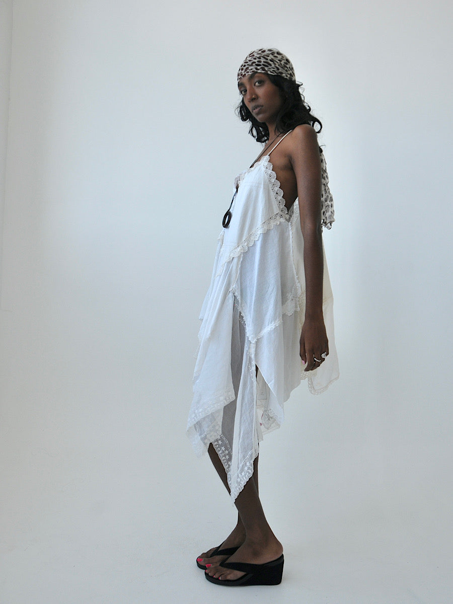 Roma Handkerchief Mini Dress