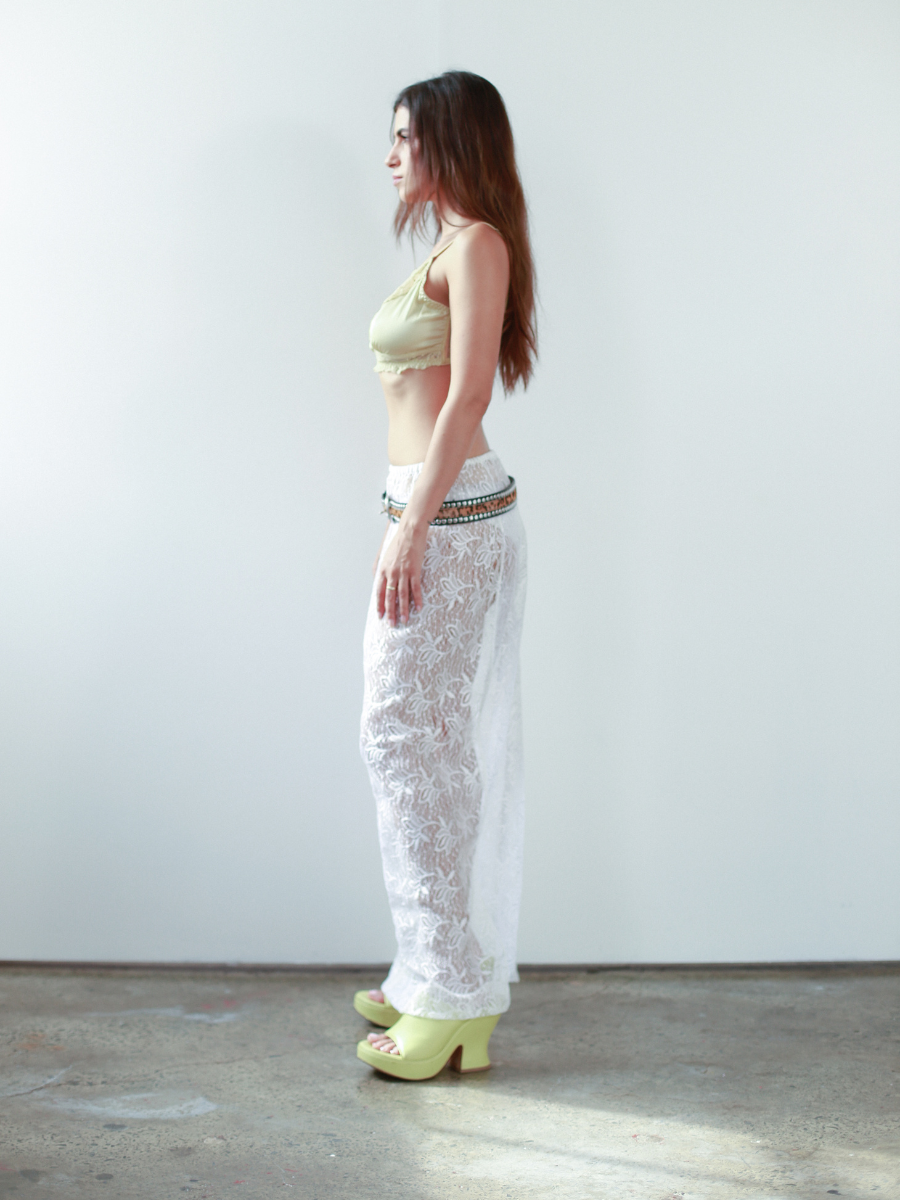 Starlight Lace Column Skirt