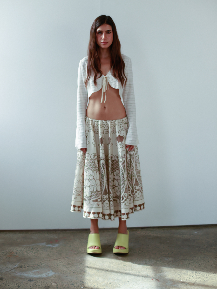 Edgar Midi Skirt