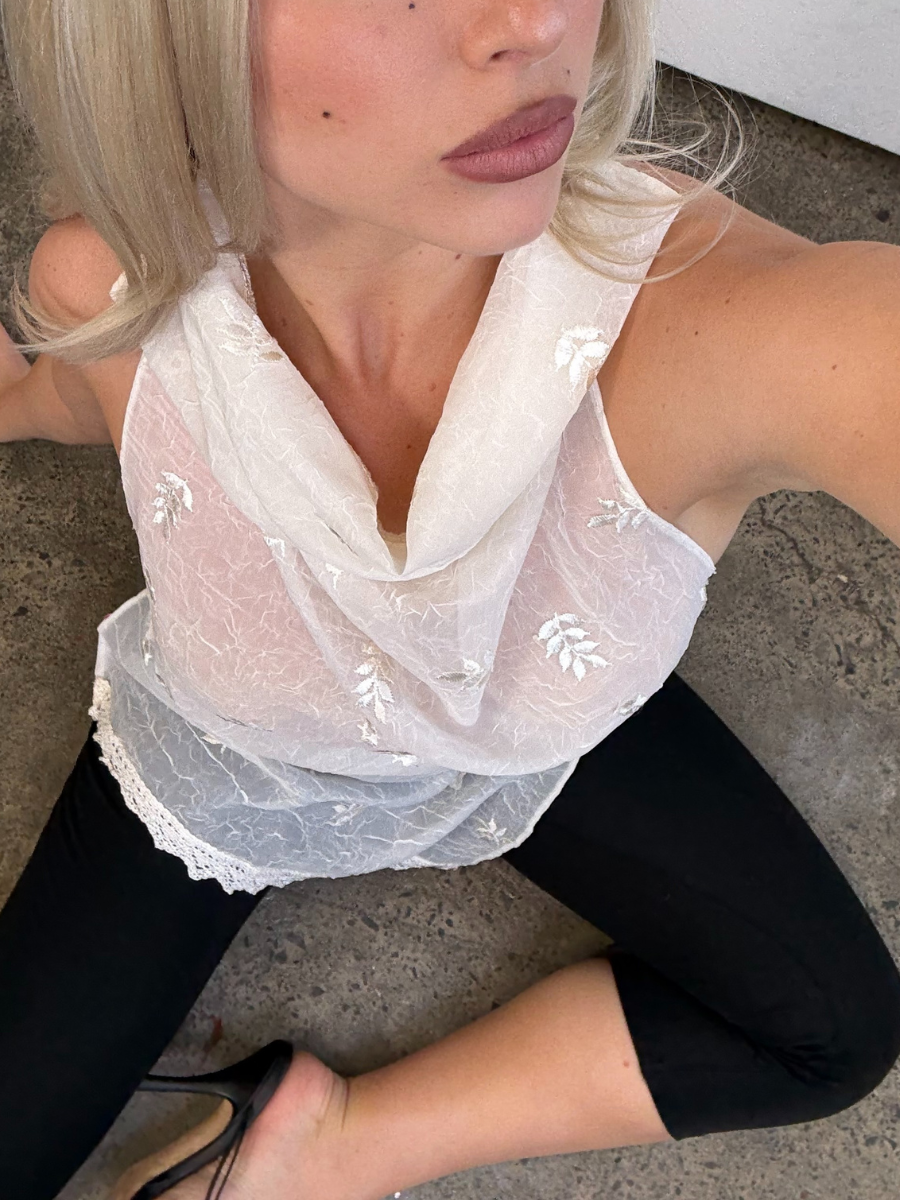 Dreamscape halter top