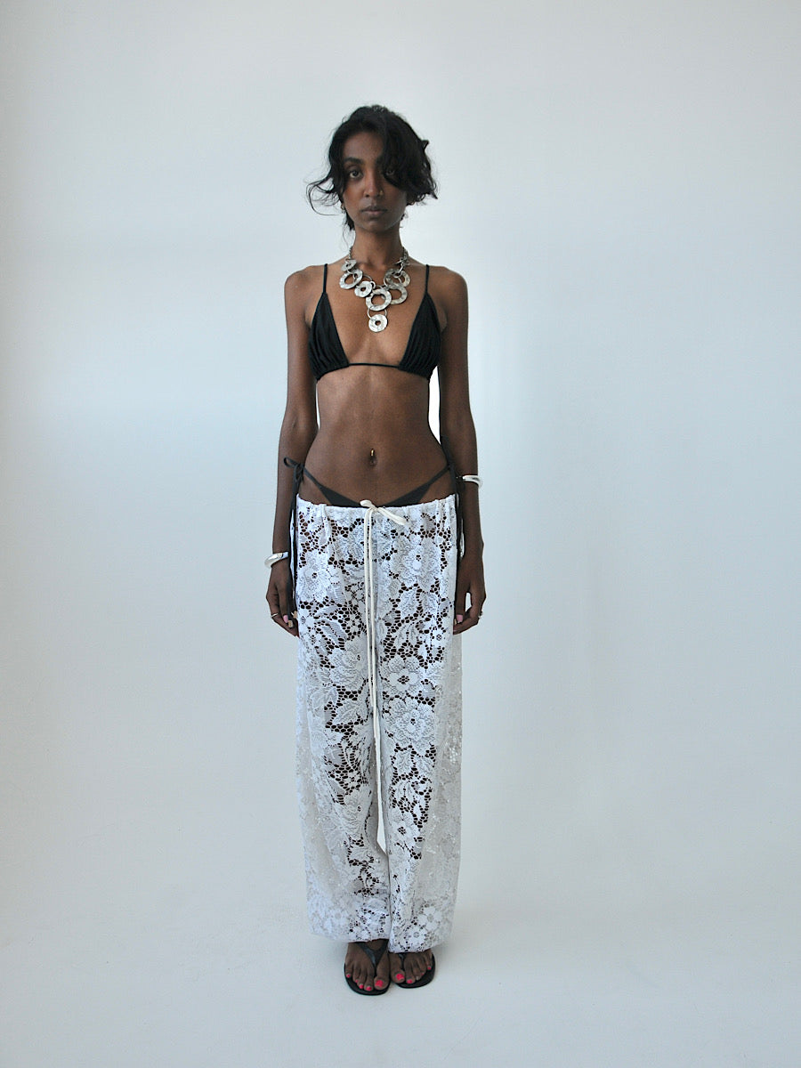 Celeste adjustable lace balloon pant