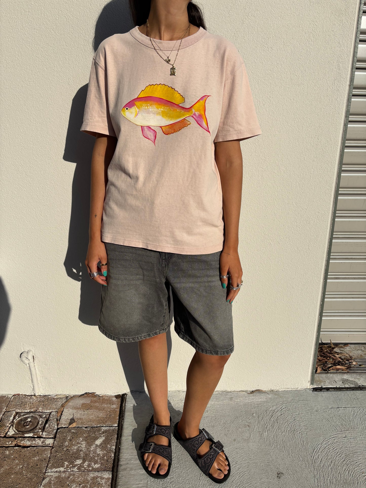 Pink Fish Tee