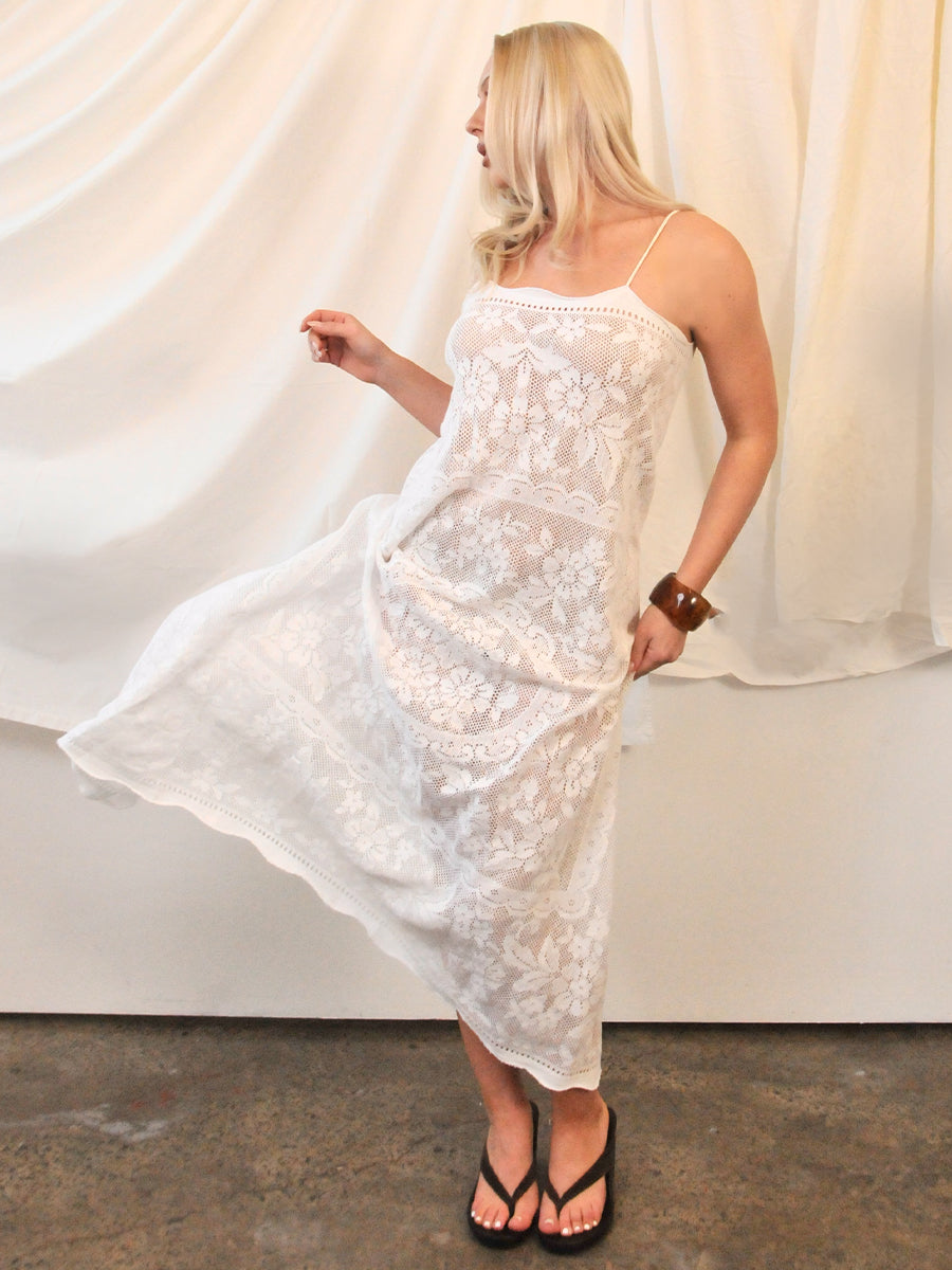 Rose lace dress IV