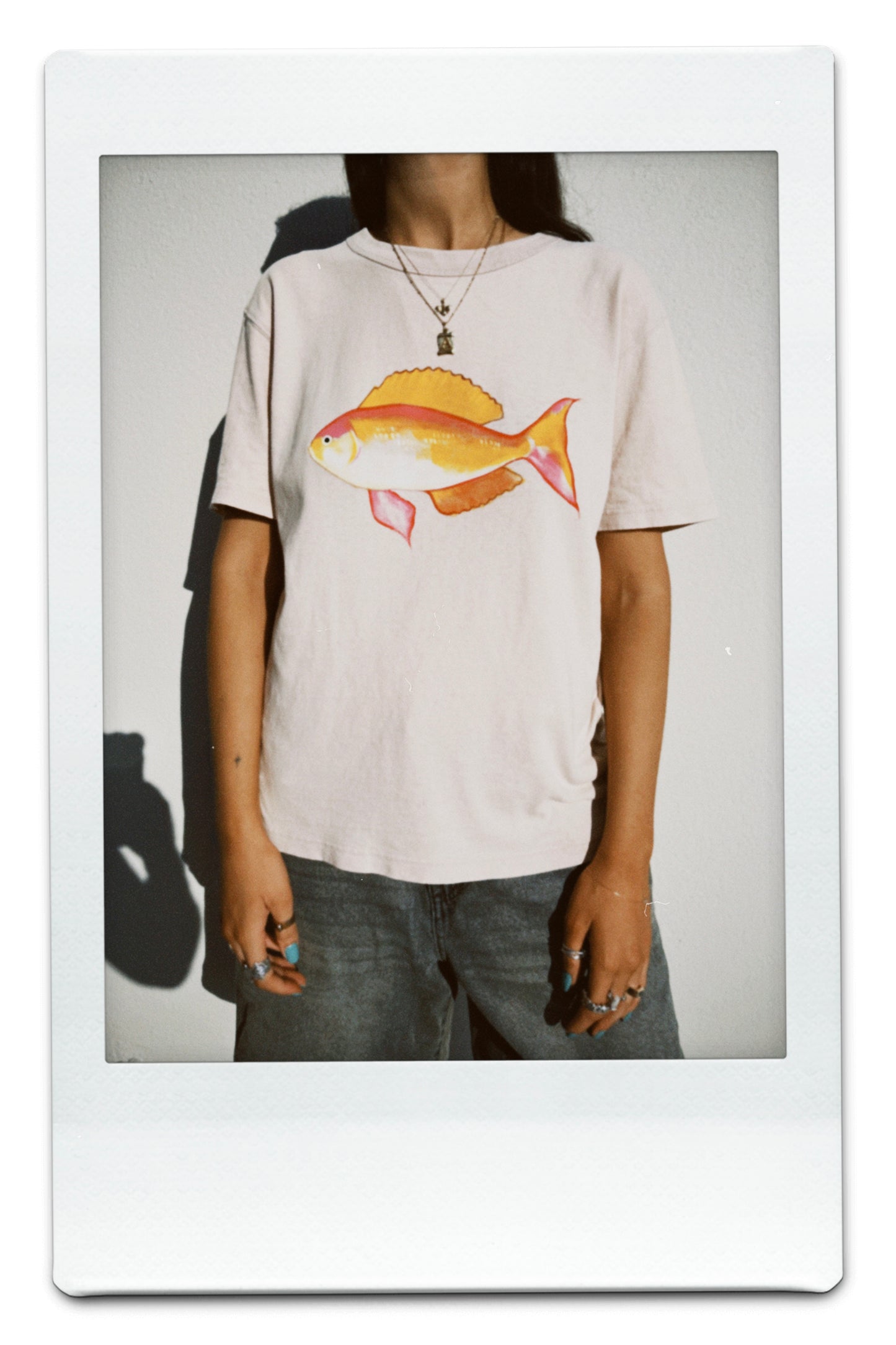Pink Fish Tee