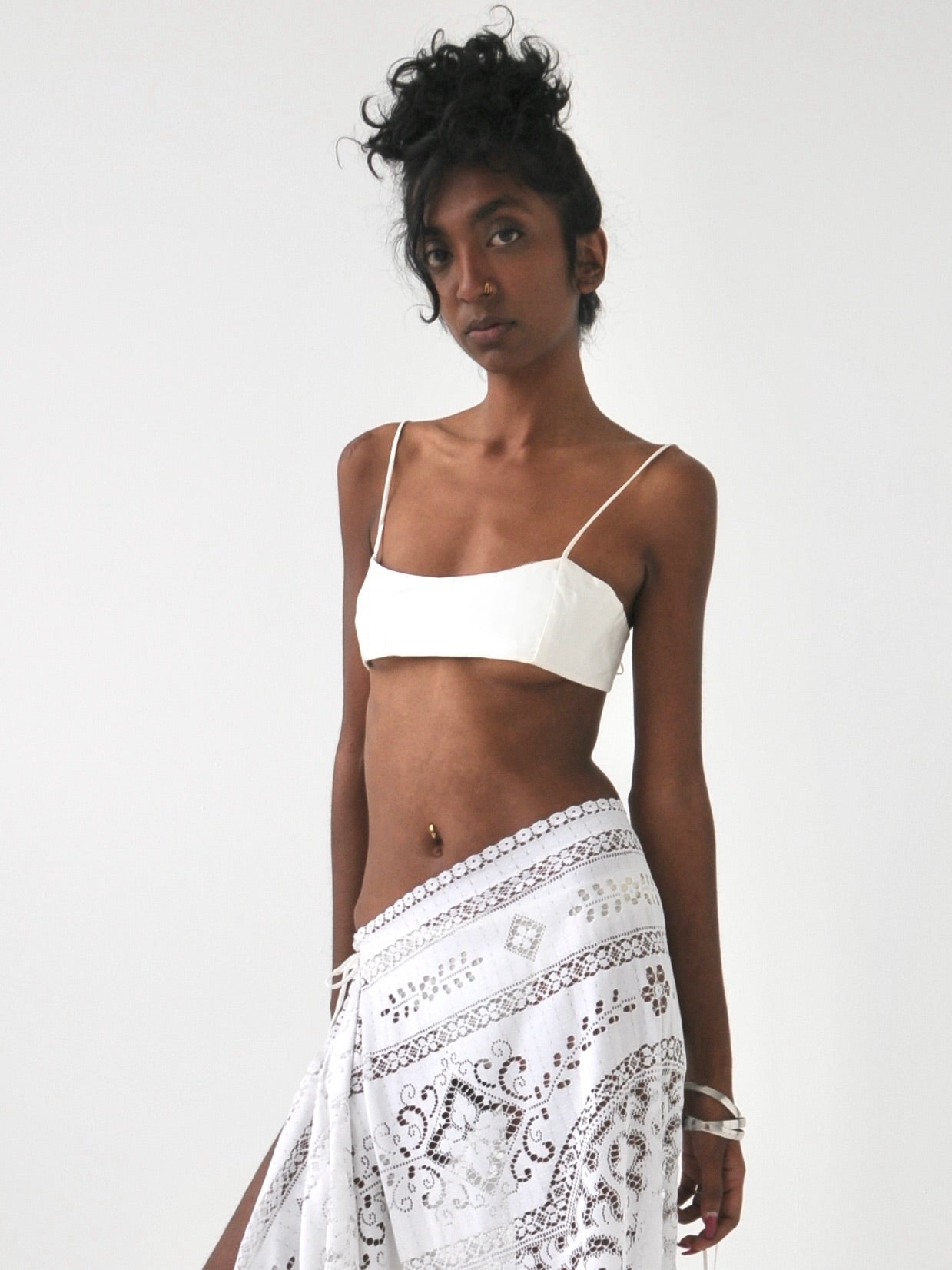 Sicily fitted tie bodice