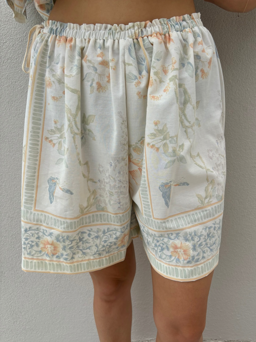 Roma Floral Camille shorts