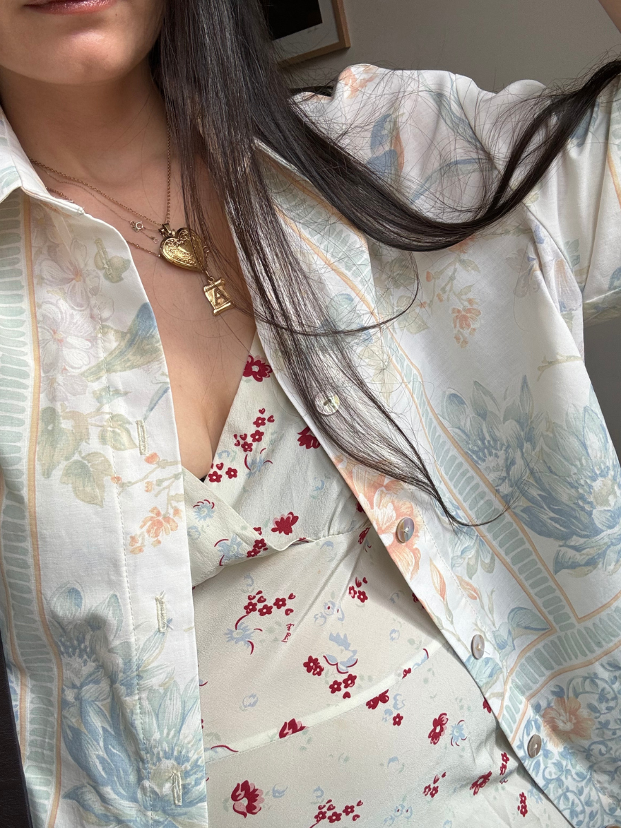 Roma Floral Camille Shirt