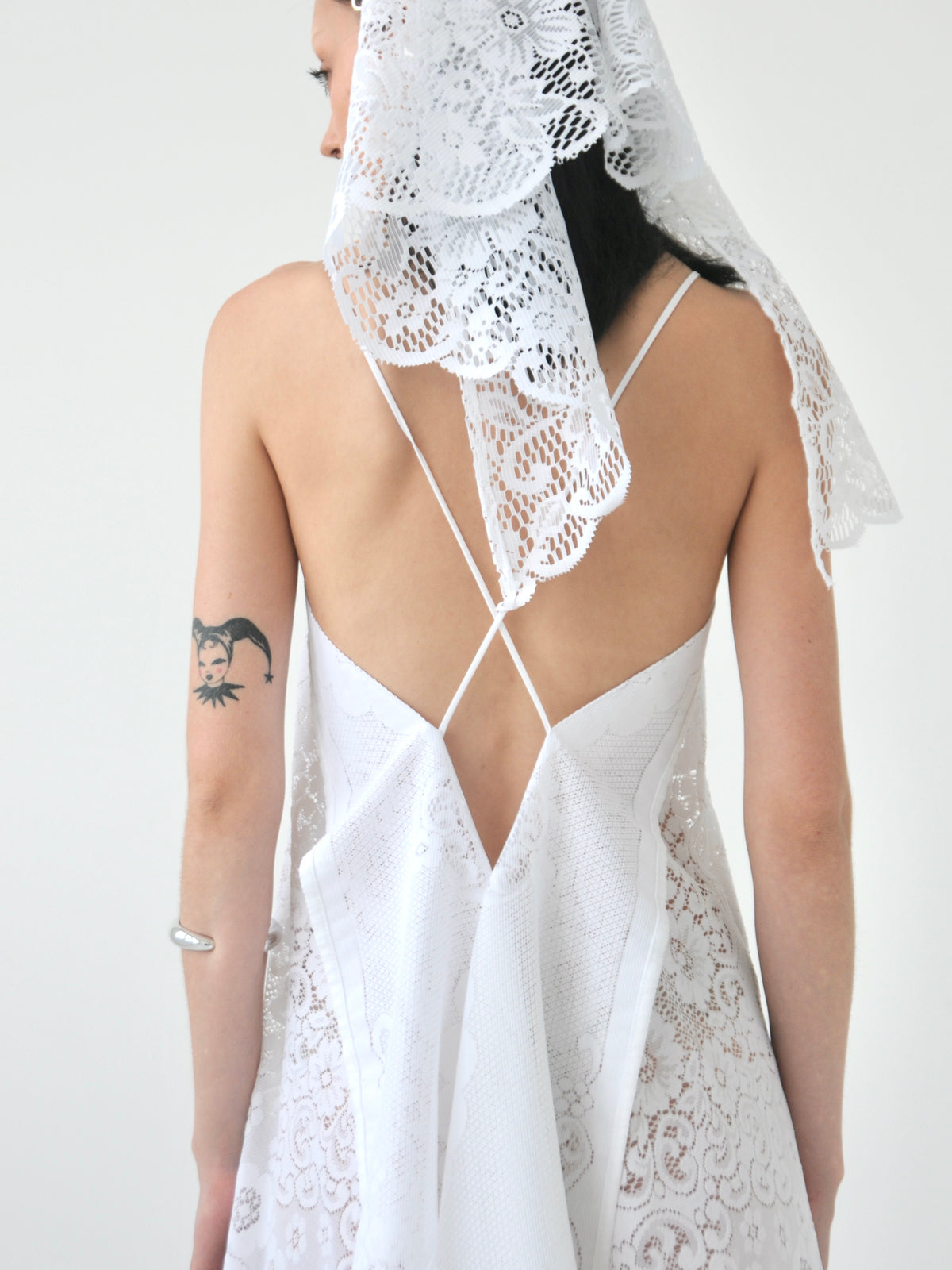 Germaine vintage lace maxi dress