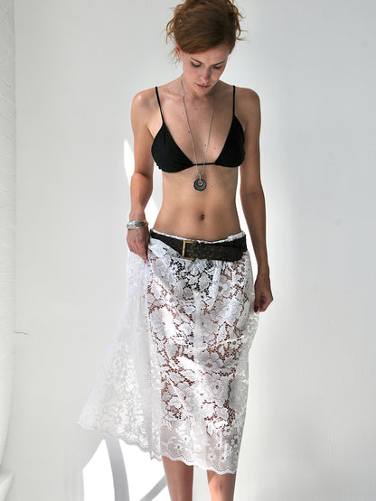 Celeste Lace Midi Skirt