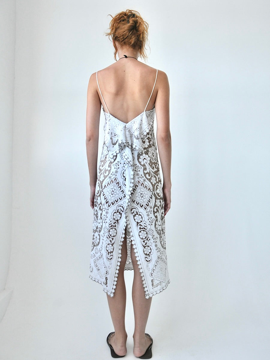 Manet lace midi dress