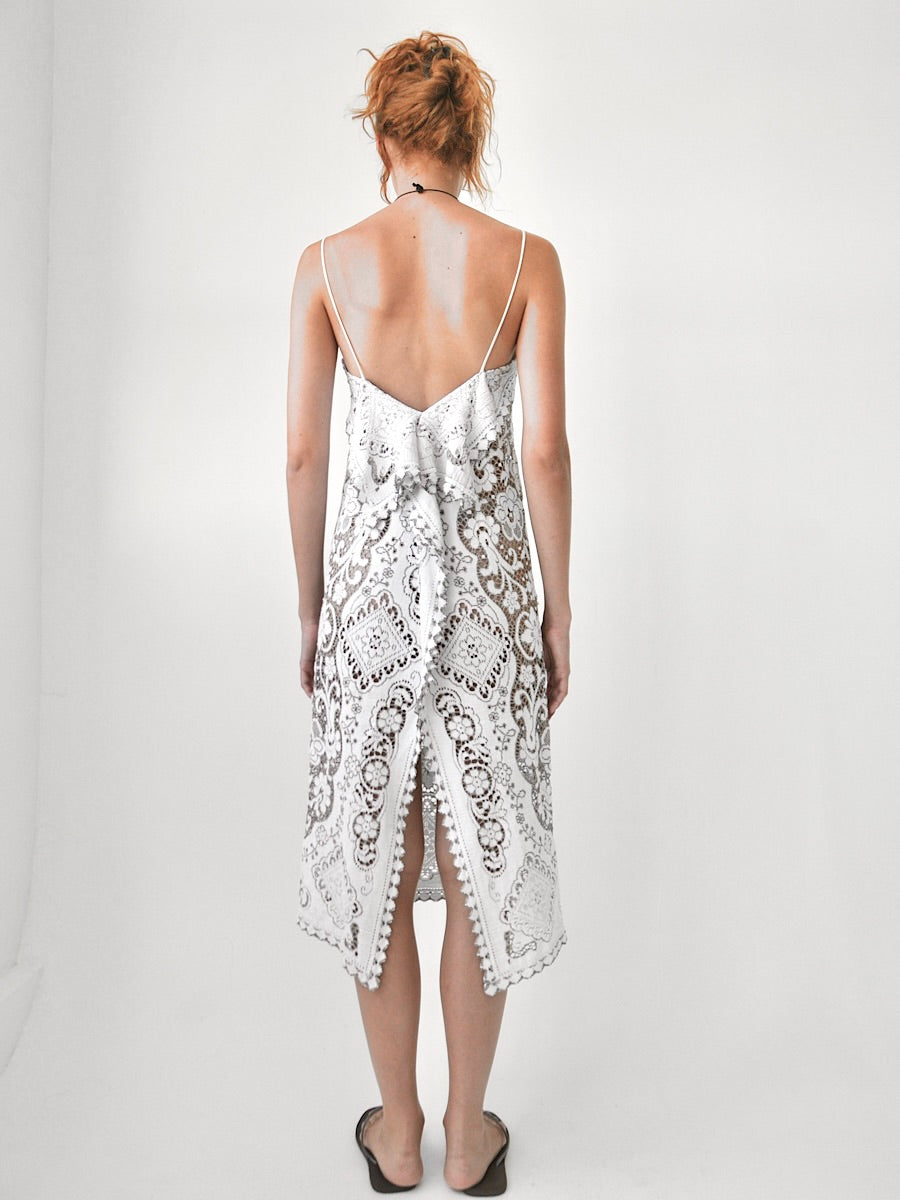 Manet lace midi dress