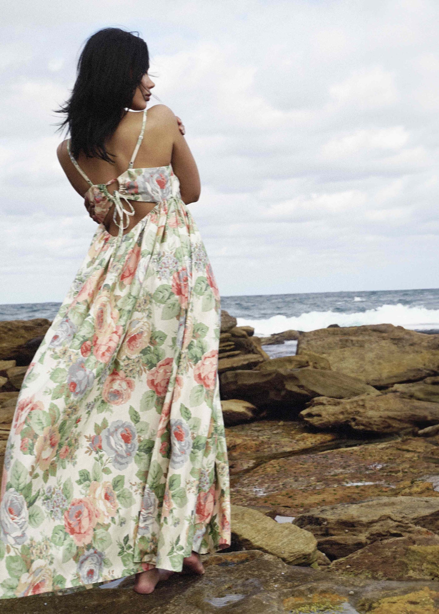 Anouk Midi Dress Spring Floral