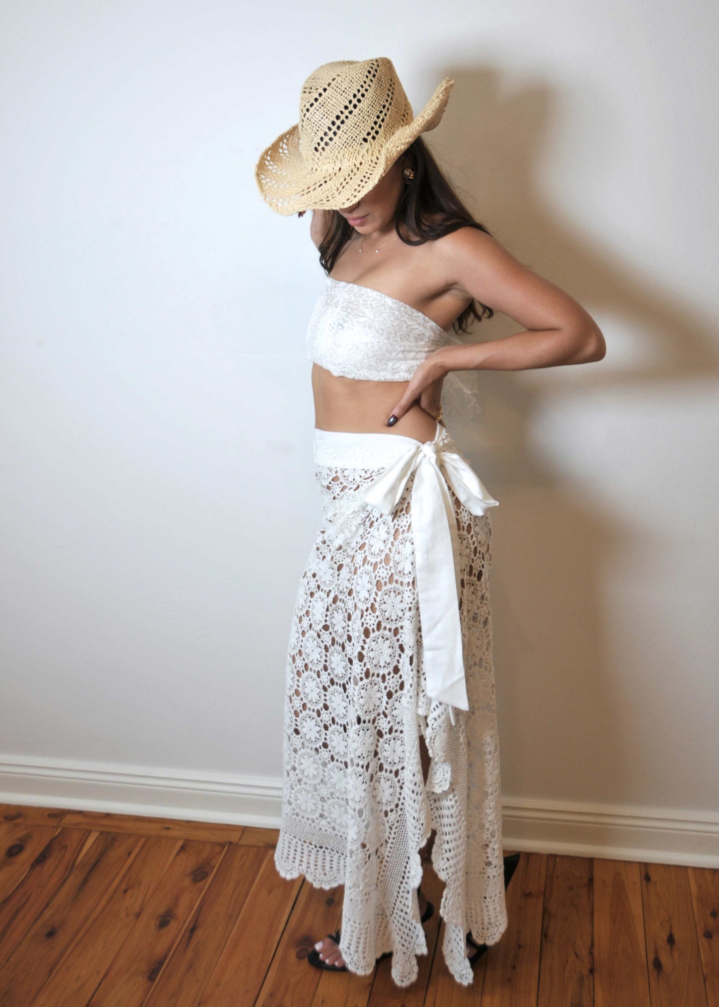 Melodie Crochet Skirt