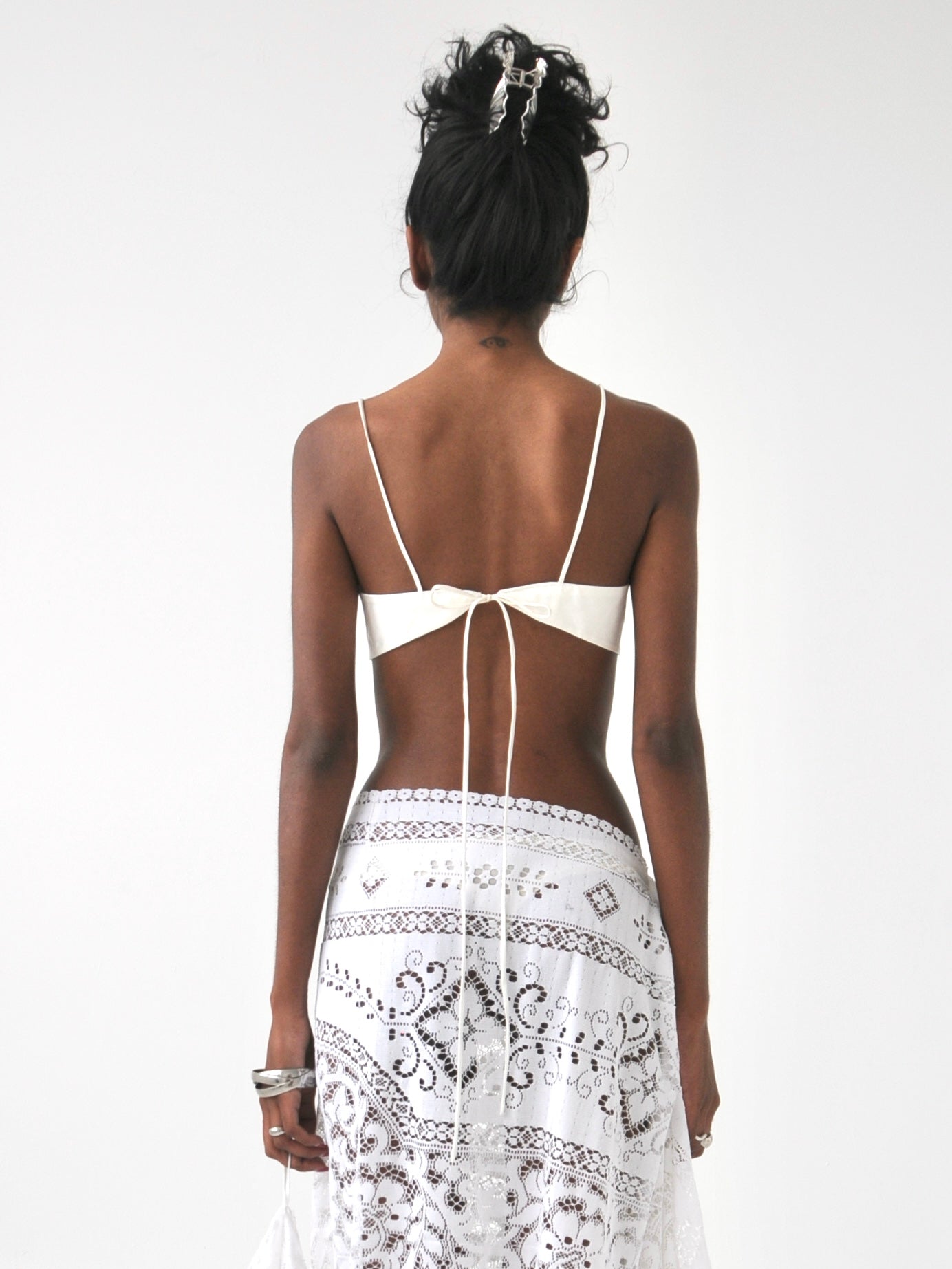 Sicily fitted tie bodice