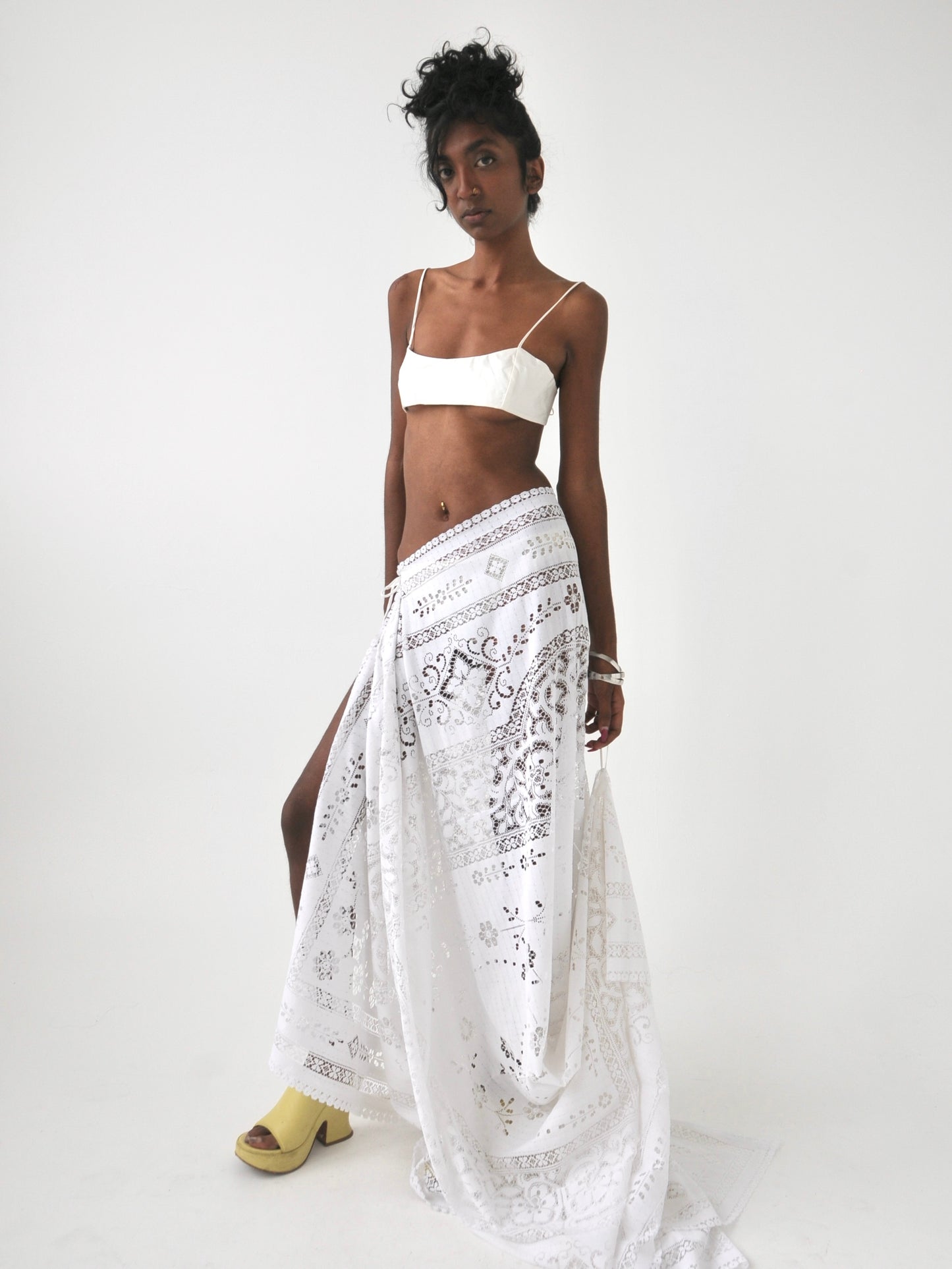 Sicily fitted tie bodice