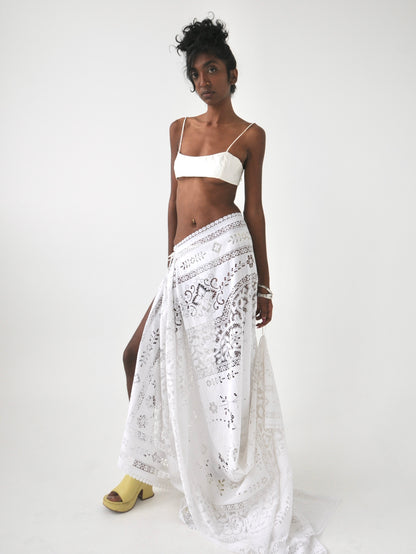Sicily fitted tie bodice
