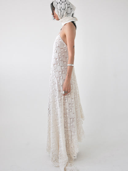 Rhythm vintage crochet lace maxi dress