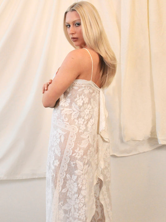 Rose lace dress IV