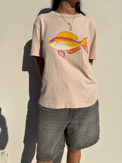 Pink Fish Tee