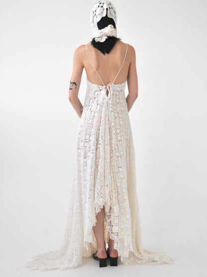Rhythm vintage crochet lace maxi dress