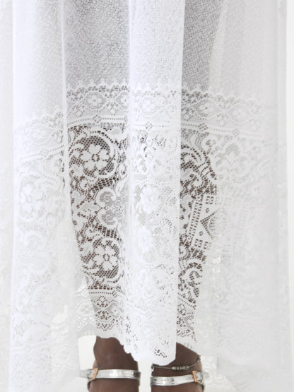 Caroline vintage lace maxi dress