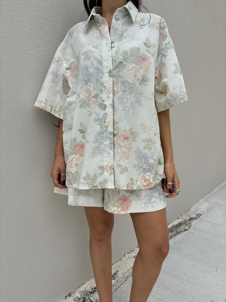 Angel Floral Camille Shirt