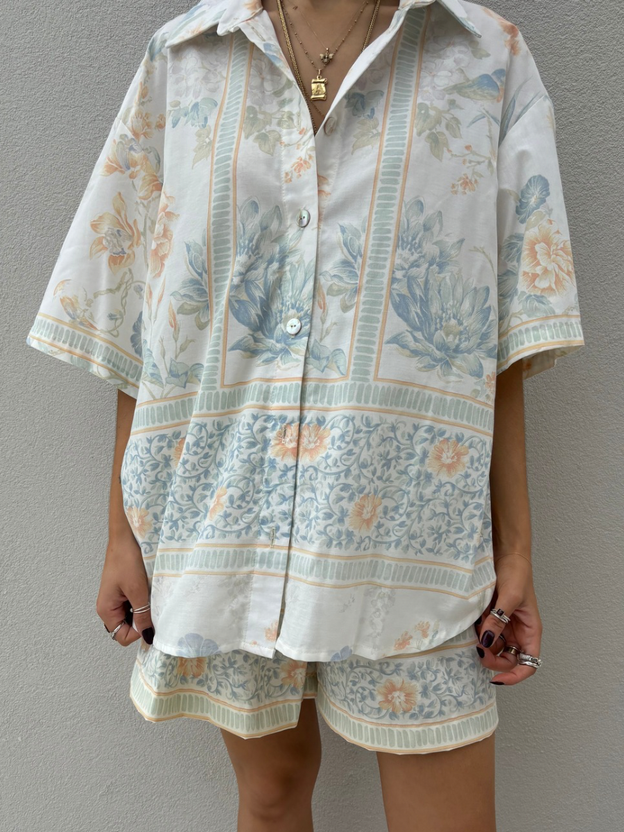 Roma Floral Camille Shirt