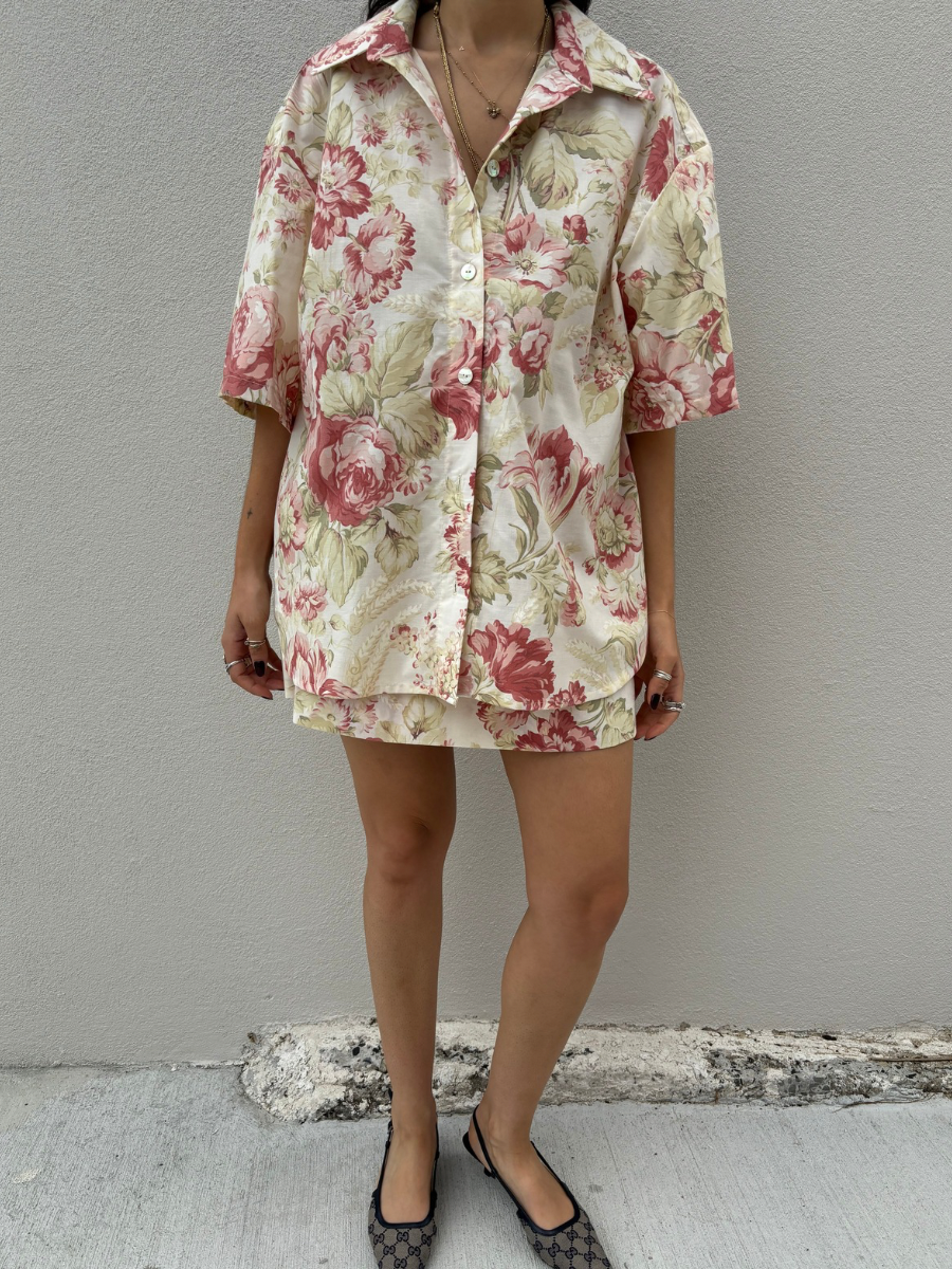 Ruby Floral Camille Shirt