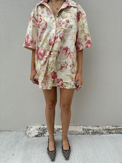 Ruby Floral Camille Shirt