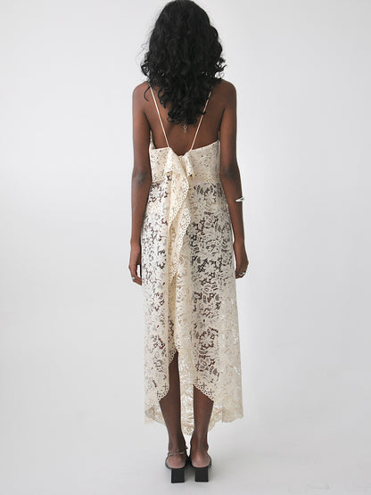 Josie vintage lace maxi dress